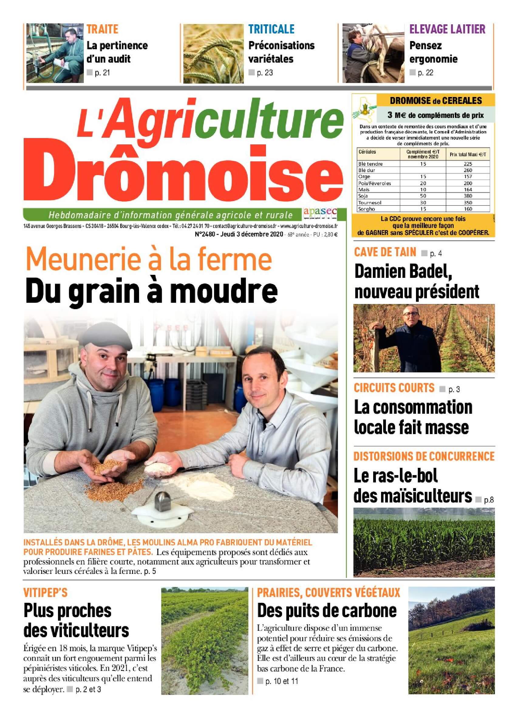 Fabricant moulin à farine