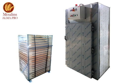 Emballage du Stérilisateur et chariot de claies sterilisateur-alimentaire-direct-fabricant