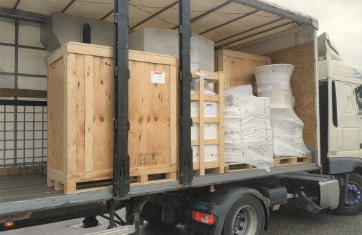 Votre matériel arrive ! Votre matériel arrive !