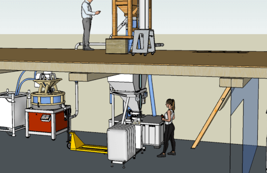 Etude d'implantation pour une meunerie autonome 500kg à 1000kg / jour Etude d'implantation pour une meunerie autonome 500kg à 1000kg / jour