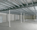 Une meunerie optimisée  mezzanine-plateforme-installation-meunerie-meules-pierre-moulin-farine
