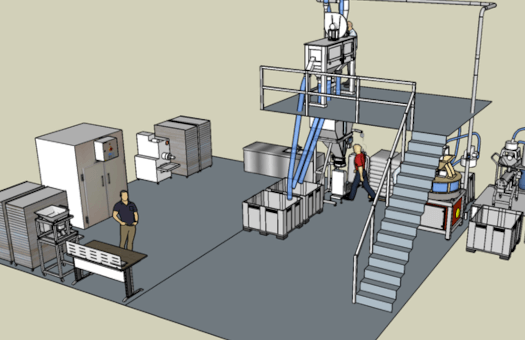 Clé en main > Installation d'un moulin à farine sur meules de pierre PRO100 avec atelier de production de pâtes Clé en main > Installation d'un moulin à farine sur meules de pierre PRO100 avec atelier de production de pâtes