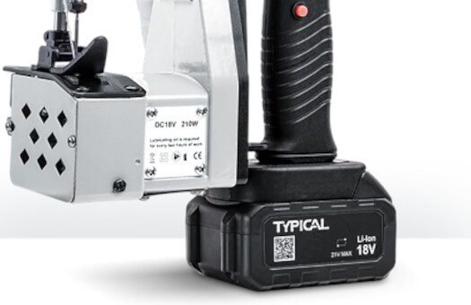 Une alimentation par batterie pour une mobilité de travail couseuse_a_pile