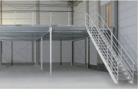 mezzanine plateforme pour installation meunerie et station de décorticage mezzanine-plateforme-installation-meunerie-meules-pierre-moulin-farine